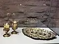 Messkännchen und Platte von Pater Bentz, ca. 1700