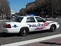 US-amerikanisches Polizei-Einsatzfahrzeug (in Washington, D.C.)