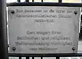 Den wegen ihrer politischen und religiösen Weltanschauung Verfolgten aus Mettmann
