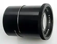 Hier ein weiteres, weniger lichtstarkes Diaplan 1:3,5/140&nbsp;mm.
