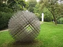 François Morellet: Sphère - trames (1962). Mönchengladbach