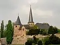 Michaelskirche über dem Domplatz