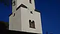Turm Südwest mit Würfelkapitell