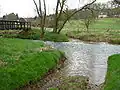 Wiedbrücke und Furt in Michelbach