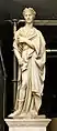 Michelozzo und Werkstatt, Tugend-Statue vom Grabmal des Bartolomeo Aragazzi, Marmor, um 1435, Dom, Montepulciano