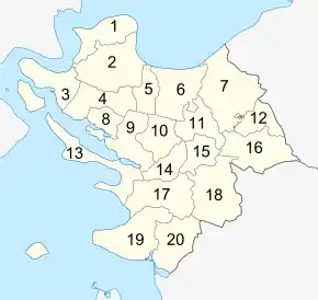 Kirchspiele der Kommune