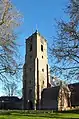 Turm der reformierten Kirche