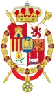 Kleines Wappen Josephs I.Goldenes VliesEhrenlegionZepter