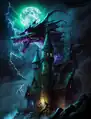 Midjourney kann Bilder mit Fantasy-Elementen generieren.