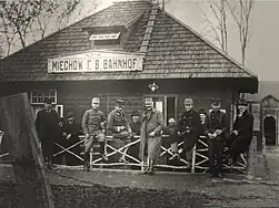 Miechów F. B. Bahnhof
