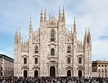 Mailänder Dom, drittgrößte Kirche und der umfangreichste Marmorbau der Welt