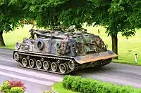 Bergepanzer 1 bzw. M88 bei einer Übung 1999