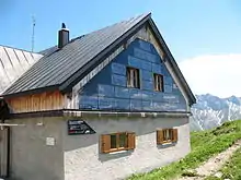 Photovoltaik-Testanlage am Winterraum