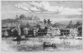 alte Ansicht von Miragoâne (1881)