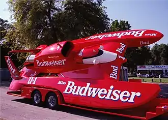 Miss Budweiser, das erfolgreichste Boot in der Geschichte der „H1 Unlimited“, 1963–2004