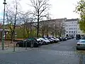 Ruppiner Straße am Arkonaplatz, Richtung Süden, Ostseite