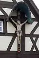 Kruzifix am Wohnstallhaus Nr.&nbsp;11