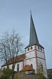 Die Kirche in Mittelsinn