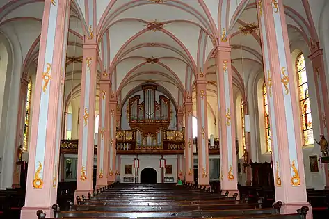 Pfarrkirche Mittelstrimmig, Inneres
