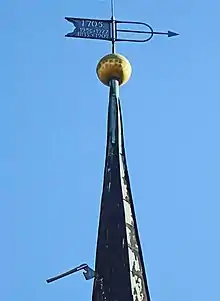 Das Beil im Kirchturm Mockrehna …