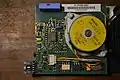 Modulplatine einer MAN-Systeme-Fallblattanzeige (Epoche&nbsp;3, SMD-Variante, Modulreihe&nbsp;B)