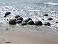 Moeraki Boulders in Neuseeland