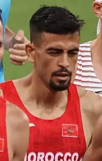 Mohamed Tindouft bei den Olympischen Sommerspiele 2020 in Tokio