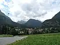 Mojstrana, das Dorf