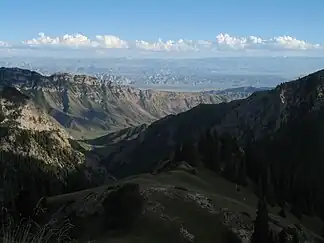 Blick vom Moldo-Pass