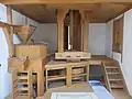 Ausschnitt vom Modell der Mühle