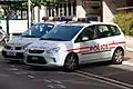 Monegassische Streifenwagen