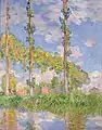 Claude Monet:Pappeln in der Sonne