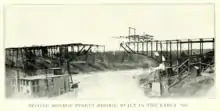 Zweite Monroe Street Bridge von 1891