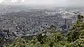 Blick auf Bogotá