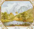 Mont Blanc, um 1820