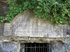 Gedenkstein des k.u.k. Festungsartilleriebataillon Nr. 4