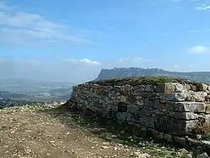 Burgreste auf dem Monte Cildá