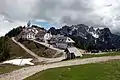 Luschariberg mit der Cima del Cacciatore im Hintergrund