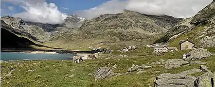 Montespluga und der Lago di Montespluga
