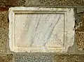 Grabinschrift für Guillaume Joer (+&nbsp;1298).