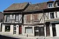 Alte Fachwerkhäuser in Montfort-l’Amaury