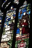 Fenster 10, Odet de Coligny und Odo von Cluny