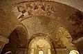 Ausmalungen der Kapelle Saint-Gilles aus der romanischen Stilepoche