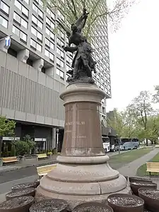 Denkmal für Montcalm (1911), Québec.
