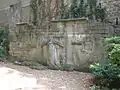 Monument fédérés am Place Samuel de Champlain, entlang des Friedhofs Père Lachaise. Bild von 2004.