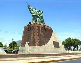 Gründer-Monument in Nuevo Laredo