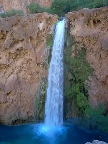 Mooney Falls im Jahr 2006