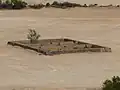 Ruinen in der Grube der Kupferlaugung