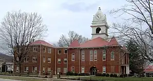 Morgan County Courthouse in Wartburg
