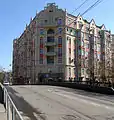Wohnhauskomplex der Basmann-Genossenschaft (1913–1914 mit Nikolai Falejew), Nowaja Basmannowa Uliza 10, Moskau